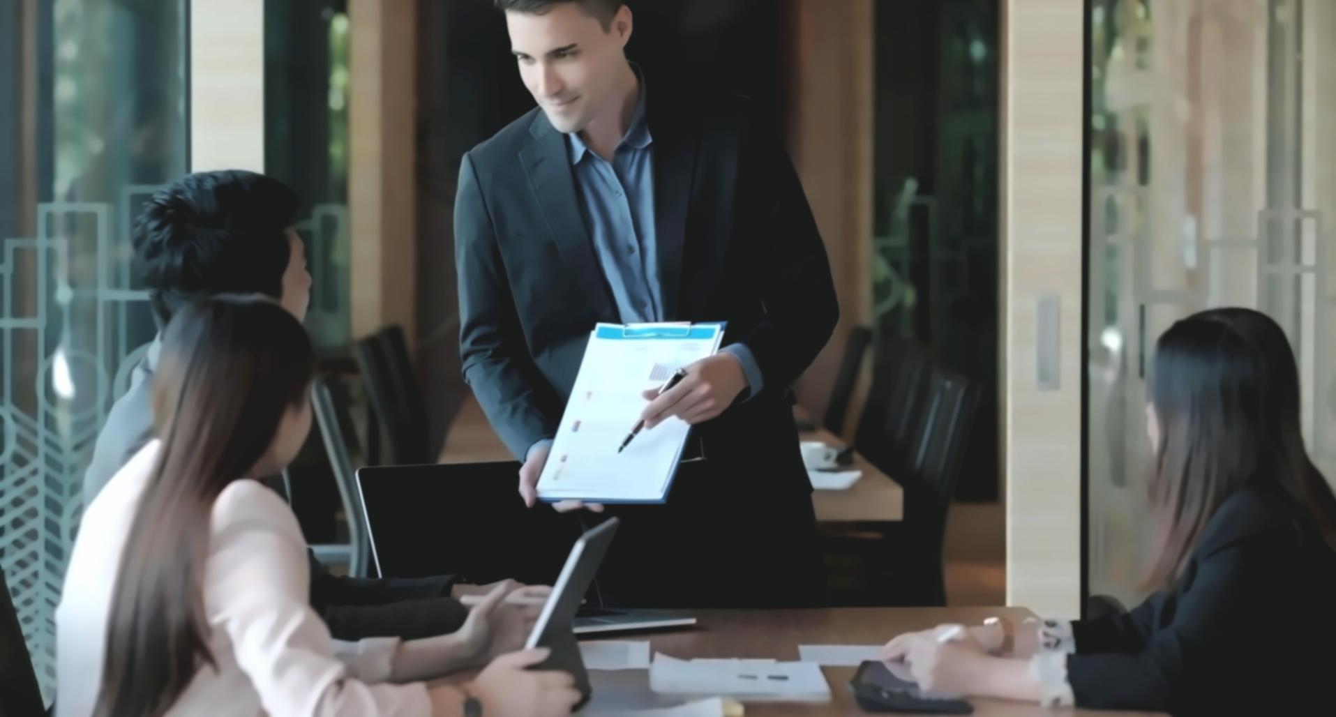 Equipo de soporte trabajando en soluciones personalizadas para empresas